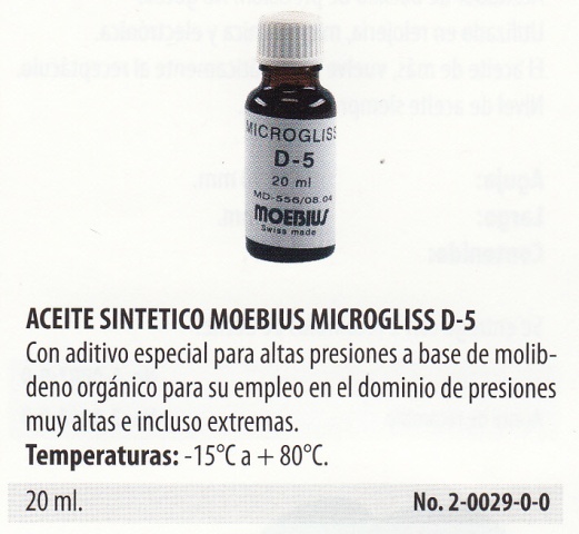Aceite sintético D5