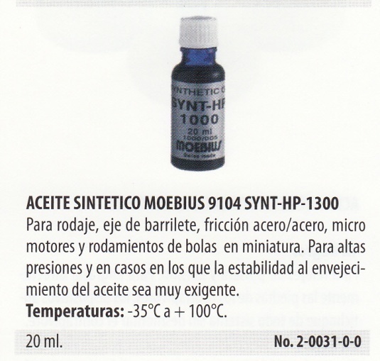 Aceite sintético HP1300.