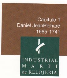 Capítulo 1 Daniel Jean Richard 1665-1741